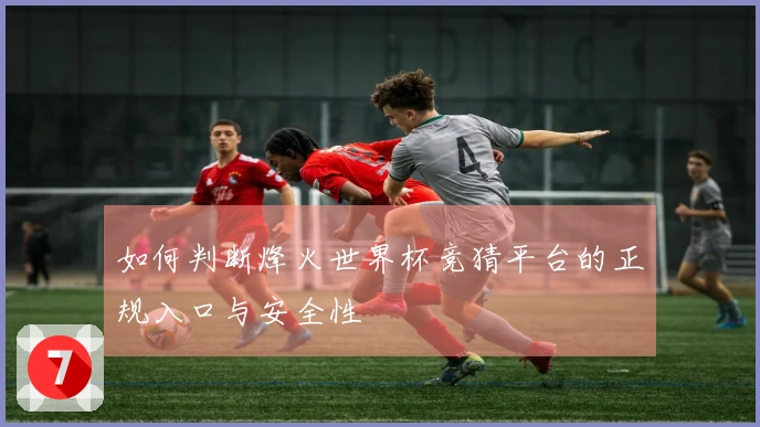 如何判断烽火世界杯竞猜平台的正规入口与安全性